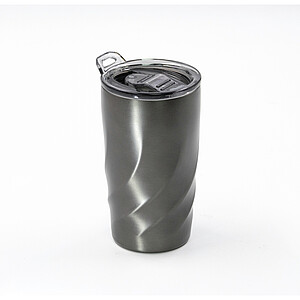 FIER Cestovní termohrnek BrandCharger, 400 ml, gunmetal - termohrnek s vlastním potiskem